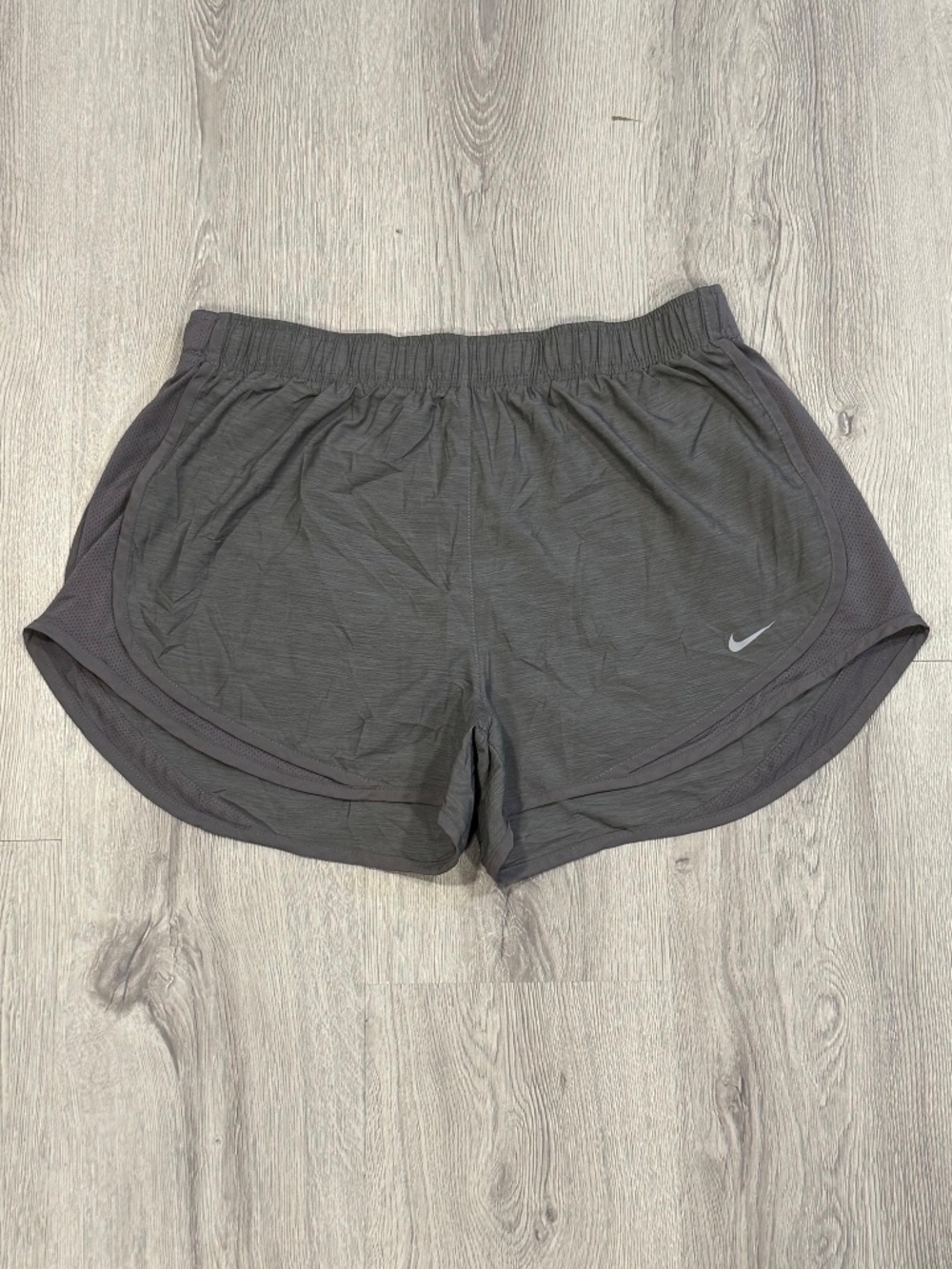 Nike Dri-FIT Women’s Running Shorts - Dark Grey Heather - Size Large.